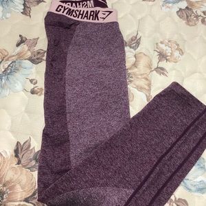 Purple gymshark flex leggings